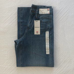 UNIQLO JEANS HIGH RISE WIDE FIT : NEVER BEEN WORK